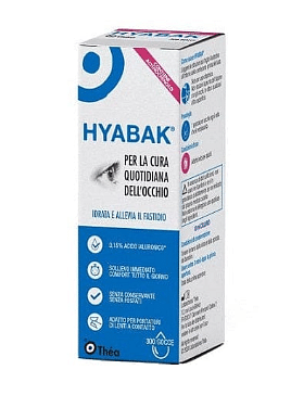 Laboratoires Thea Hyabak Soluzione Oftalmica 10 Ml