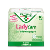 LADYCARE ASSORBENTI GIORNO ANATOMICO 16 PEZZI PROFAR