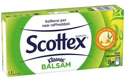 KLEENEX FAZZOLETTI BALSAMICI POCKET 8 PEZZI KLEENEX FAZZOLETTI BALSAMICI POCKET 8 PEZZI