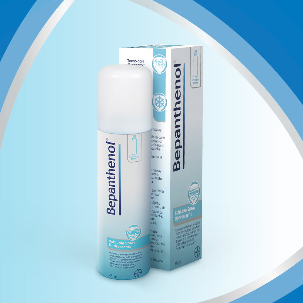 SCHIUMA SPRAY RINFRESCANTE BEPANTHENOL 75ML