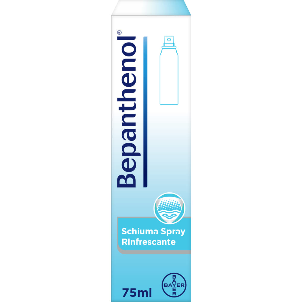SCHIUMA SPRAY RINFRESCANTE BEPANTHENOL 75ML