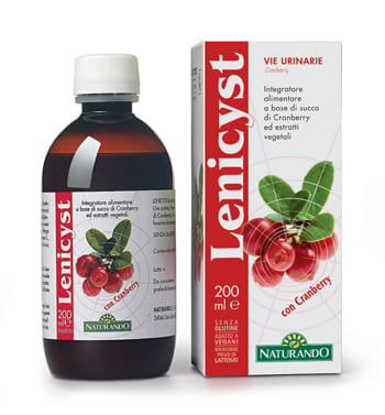 Lenicyst integratore vie urinarie con Cranberry, 200ml