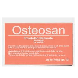 Integratore Osteosan con Calcio e Vitamina D3, 24 Capsule