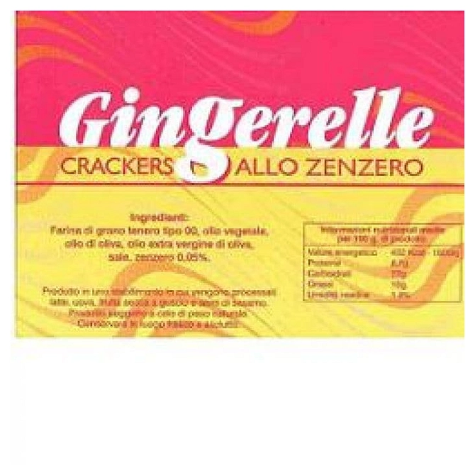 Gingerelle Crakers Zenzero 150 G