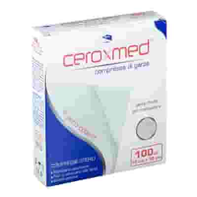 Garza Idrofila Ceroxmed in Cotone Sterile 10x10cm, 100 pz