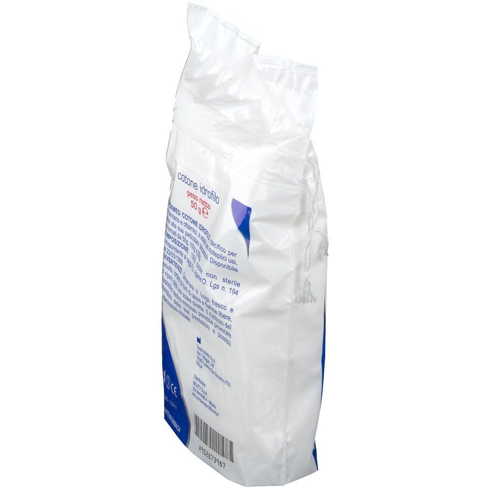Cotone Idrofilo Ceroxmed 50g per uso sanitario e oftalmico