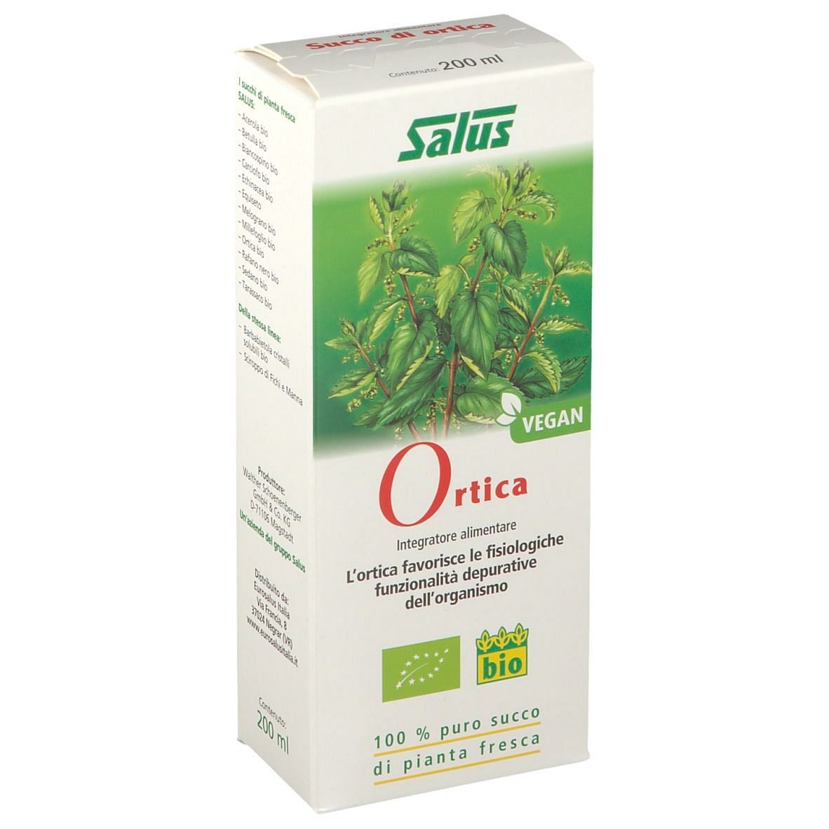 Ortica Succo 200 Ml Bio