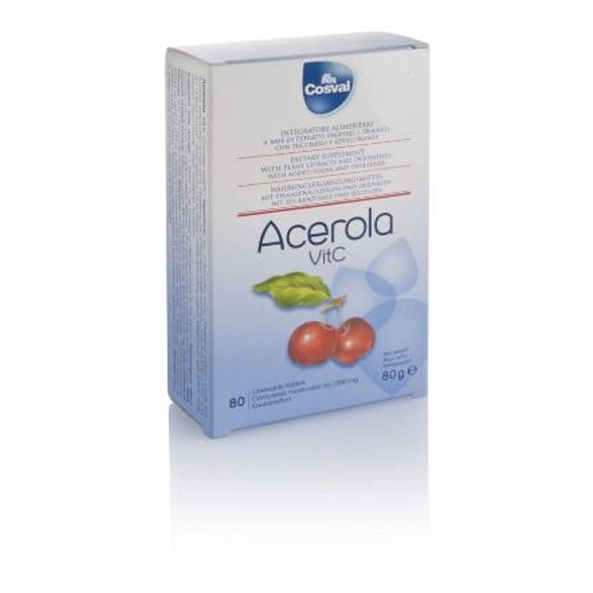 Acerola Vitamina C 80 Tavolette