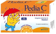 PEDIA C ARANCIA 24 COMPRESSE MASTICABILI