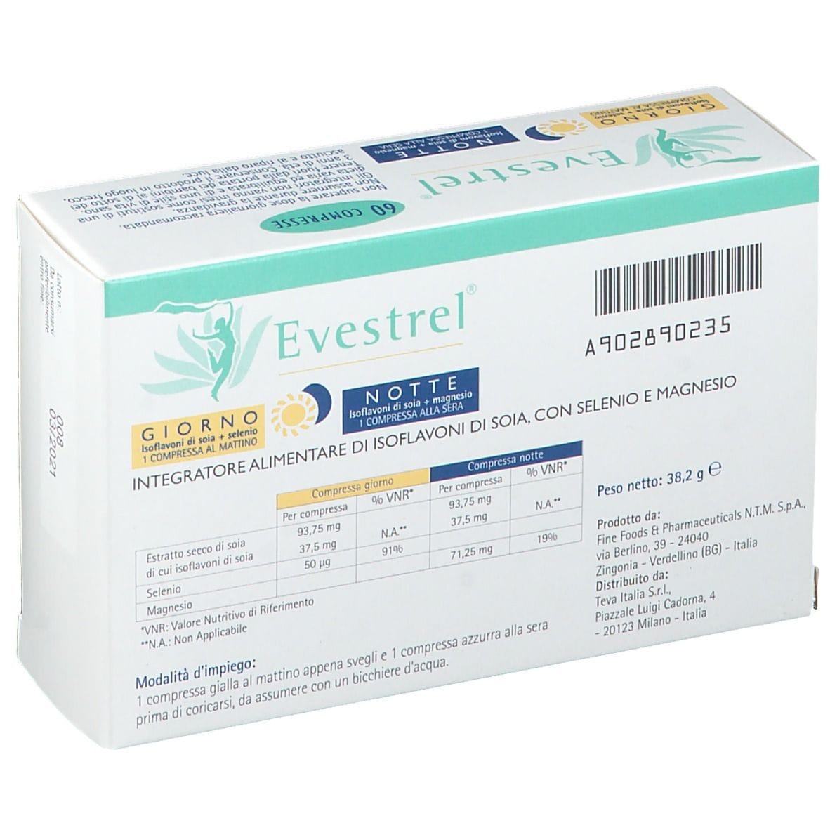 EVESTREL GIORNO NOTTE 60 COMPRESSE