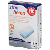TAMPONE EMOSTATICO STERILE STOP HEMO 5BUSTE
