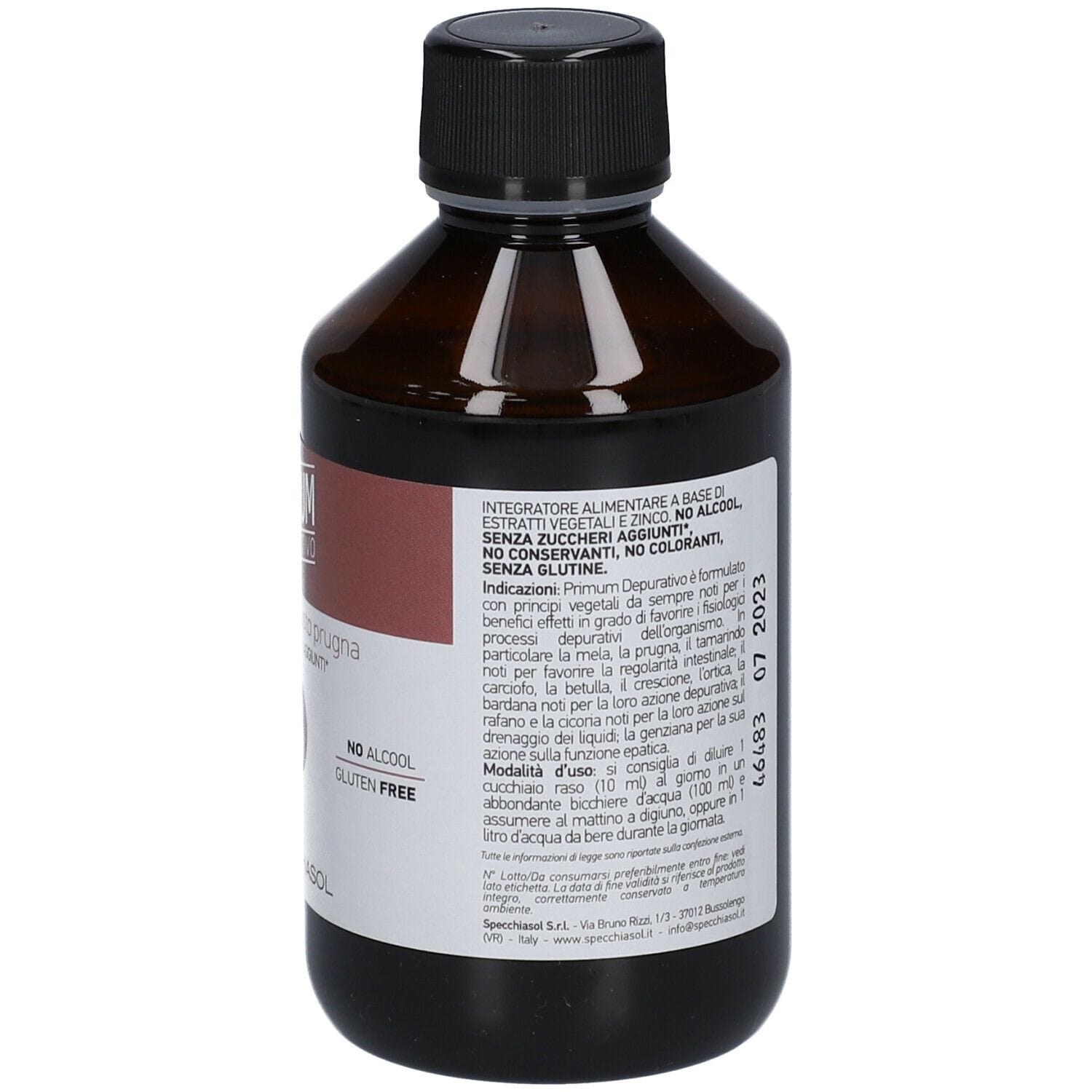 PRIMUM DEPURATIVO PRUGNA 250 ML