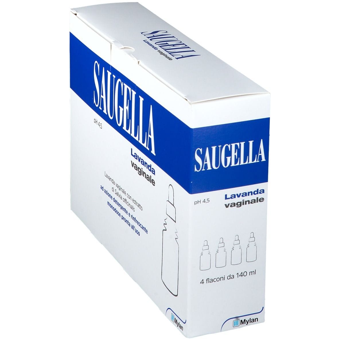 SAUGELLA LAVANDA VAGINALE 140 ML 4 FLACONI