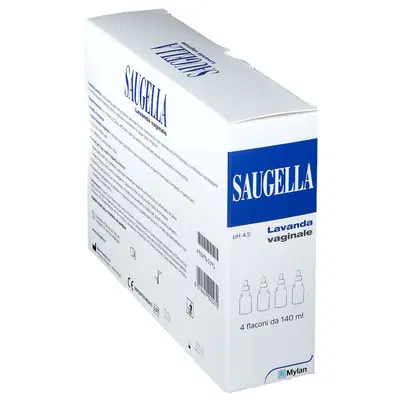 SAUGELLA LAVANDA VAGINALE 140 ML 4 FLACONI SAUGELLA LAVANDA VAGINALE 140 ML 4 FLACONI