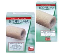 Benda garza elastica autofissante Icopiuma 10cm x 4mt