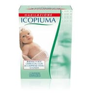 Benda rete ombelicale Icopiuma a compressione fisiologica, 1 pezzo