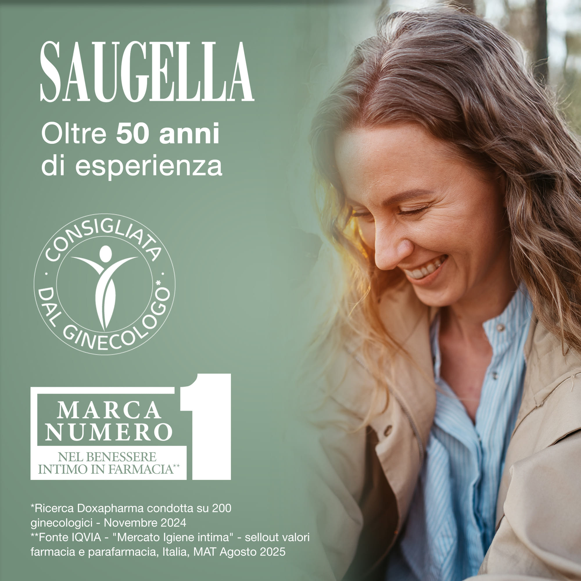 SAUGELLA POLIGYN 50+ DETERGENTE INTIMO LENITIVO ED EMOLLIENTE 500 ML