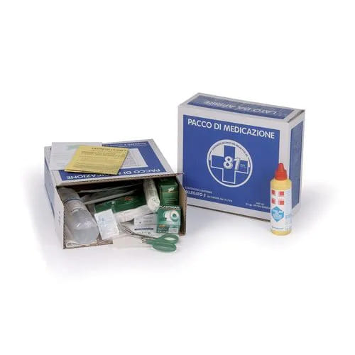 PACCHETTO DI MEDICAZIONE REINTEGRO DEL PACCO BASE COMPLETO ALLEGATO 2 DM 388 DEL 15/07/2003