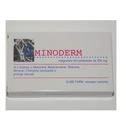 AMINODERM 40 COMPRESSE AMINODERM 40 COMPRESSE