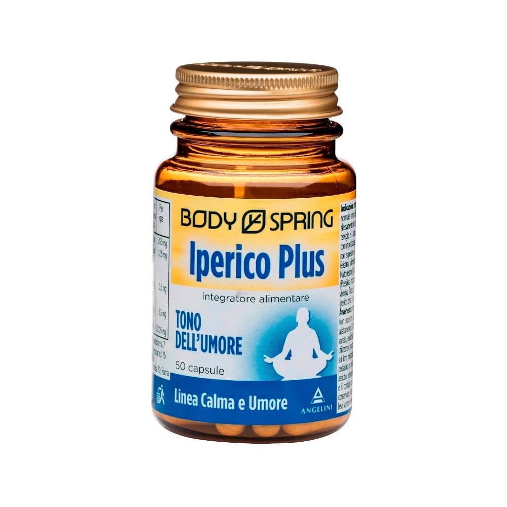 Integratore Body Spring Iperico PLUS, 50 capsule