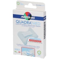 Cerotto ipoallergenico Master-Aid Quadra Med per le dita, 6 pz