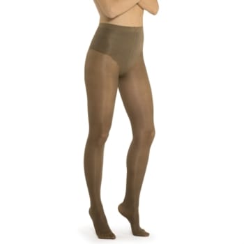 Collant Solidea Naomi 140 den compressivo, taglia 5XXL Camel
