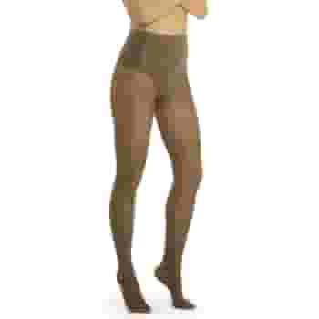 Collant Solidea Naomi 140 den compressivo, taglia 5XXL Camel
