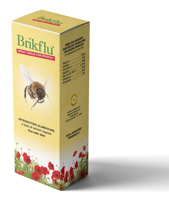 BRIKFLU SPRAY OROSOLUBILE 30 ML
