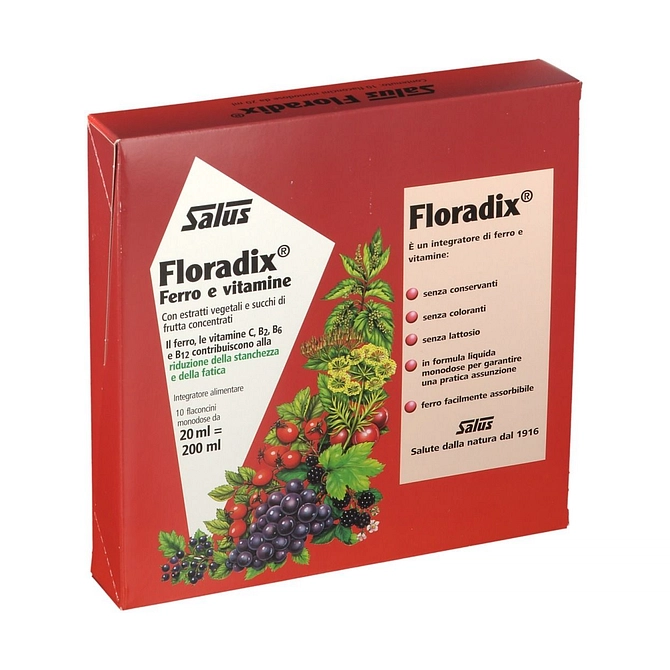 Floradix Monodose 10 Fiale