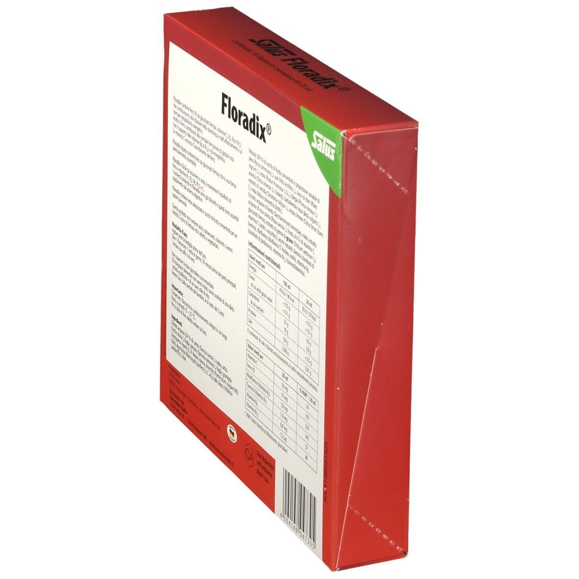 FLORADIX MONODOSE 10 FLACONCINI DA 20 ML