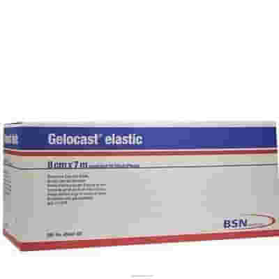 BENDA MONOESTENSIBILE ELASTICA GELOCAST GEL DI OSSIDO DI ZINCO 700 X 8 CM 10 PEZZI