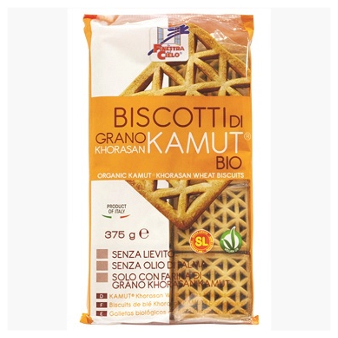 Fsc Biscotti Di Kamut Senza Lievito Bio Vegan 375 G