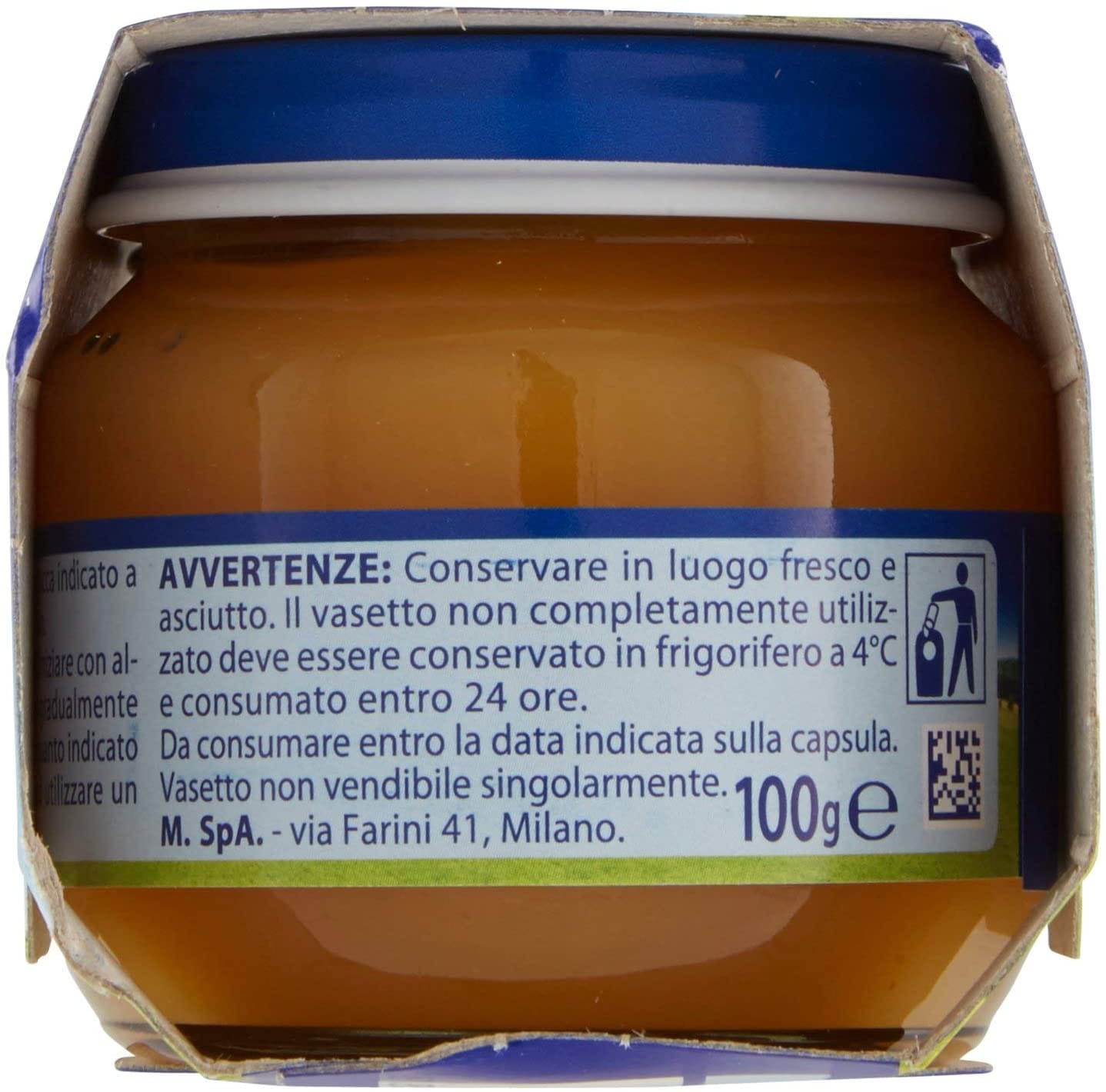 MELLIN OMOGENEIZZATO MELA/ALBICOCCA 100 G 2 PEZZI