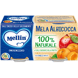 MELLIN OMOGENEIZZATO MELA/ALBICOCCA 100 G 2 PEZZI