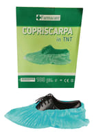 Copriscarpe monouso in TNT antiscivolo, confezione 100 pezzi