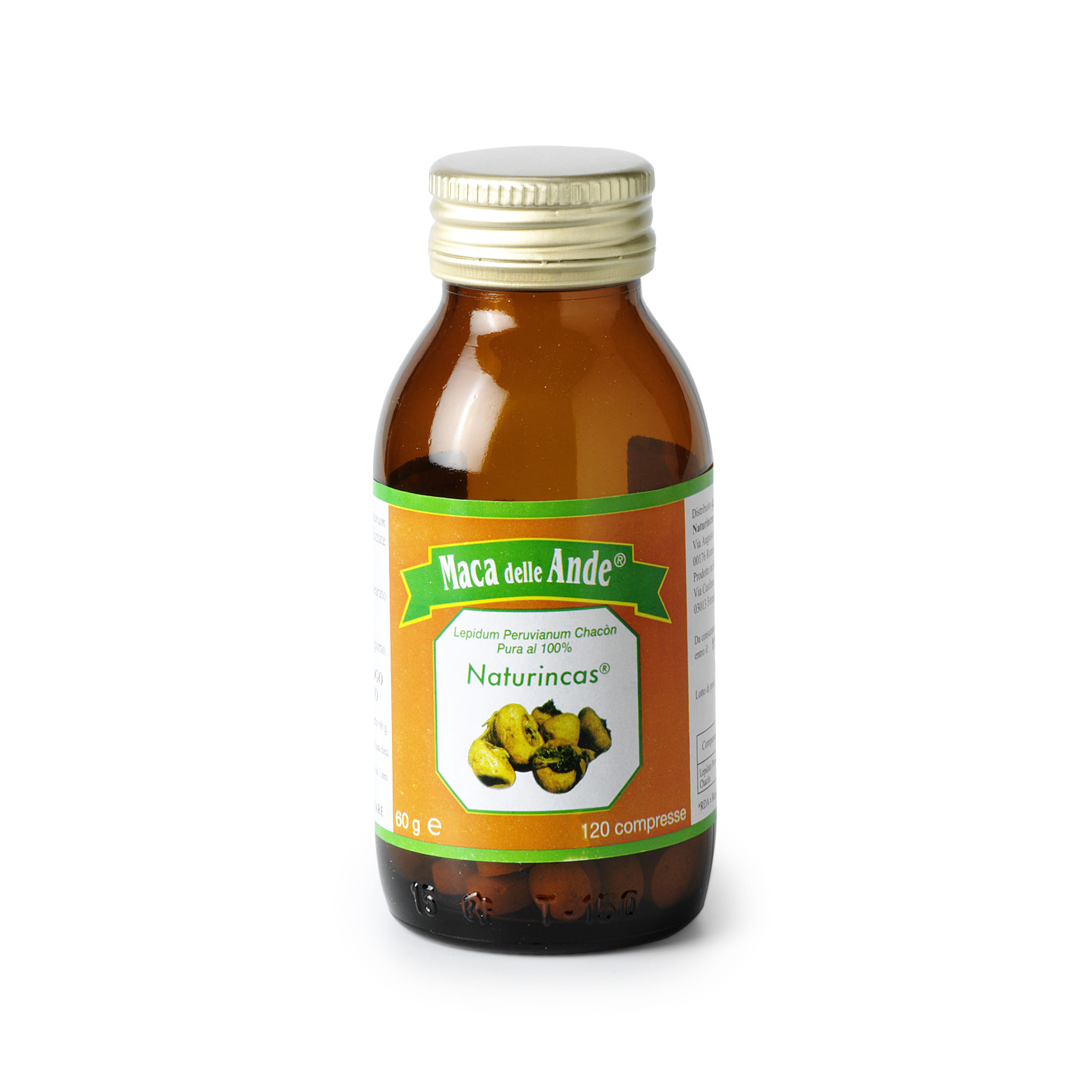 Integratore Naturincas Maca delle Ande, 120 compresse