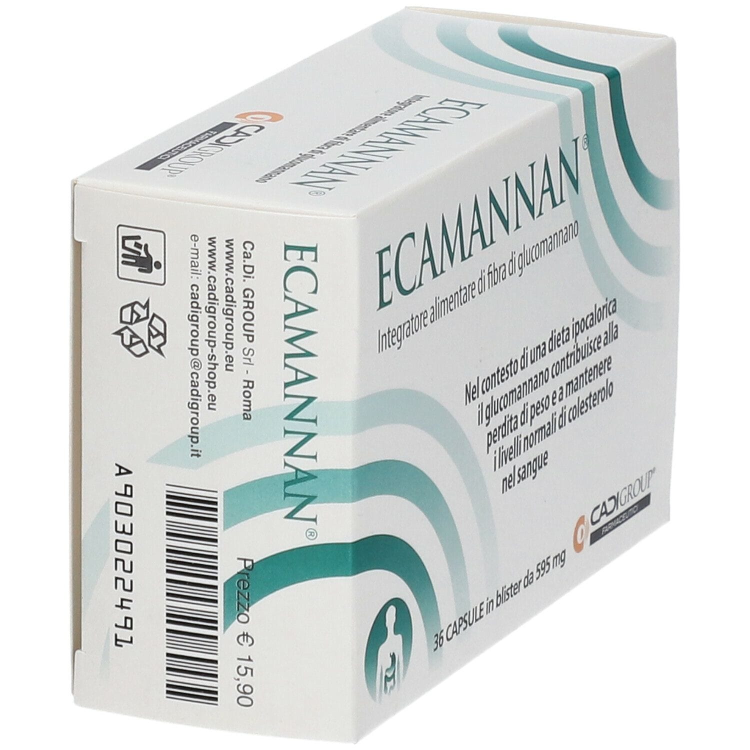 ECAMANNAN 36 CAPSULE 500 MG