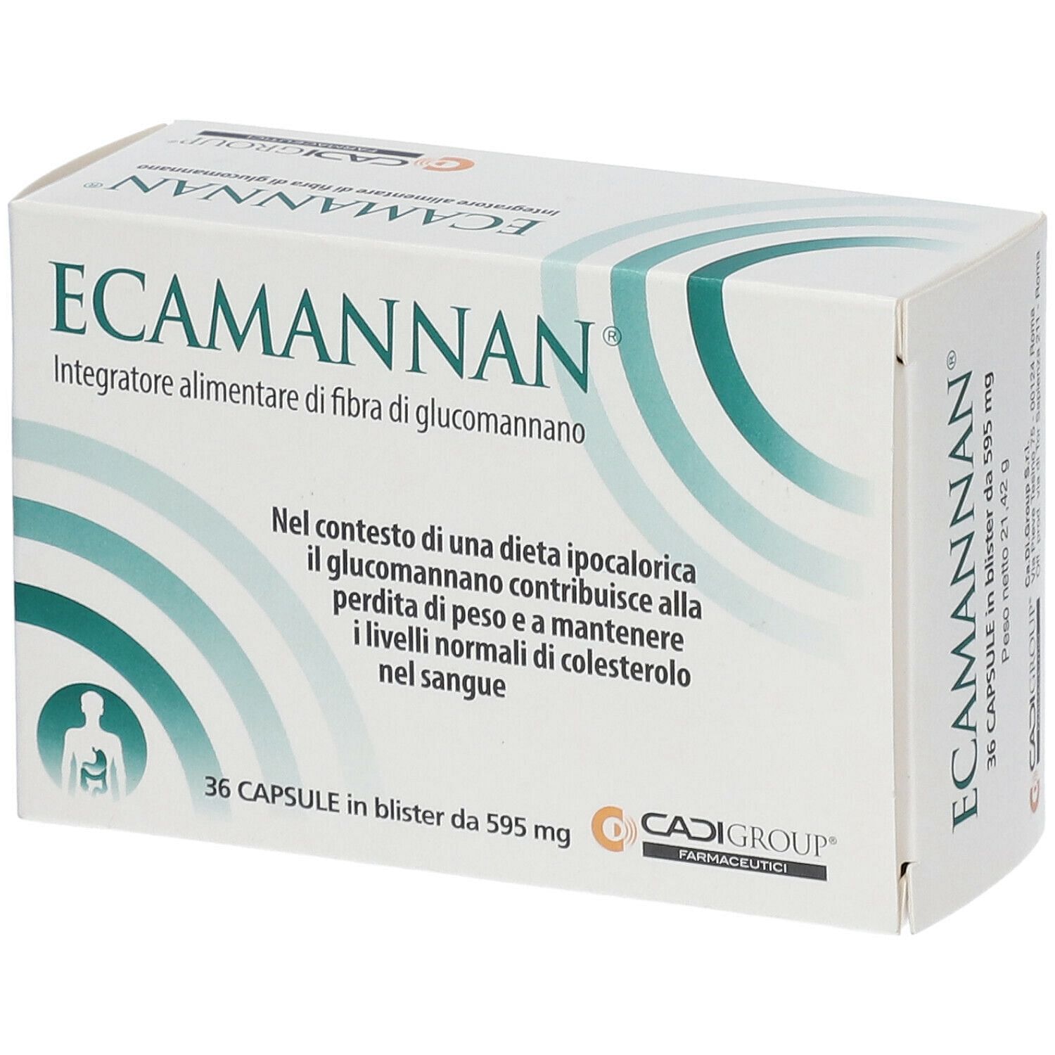 Ecamannan 36 Capsule 500 Mg