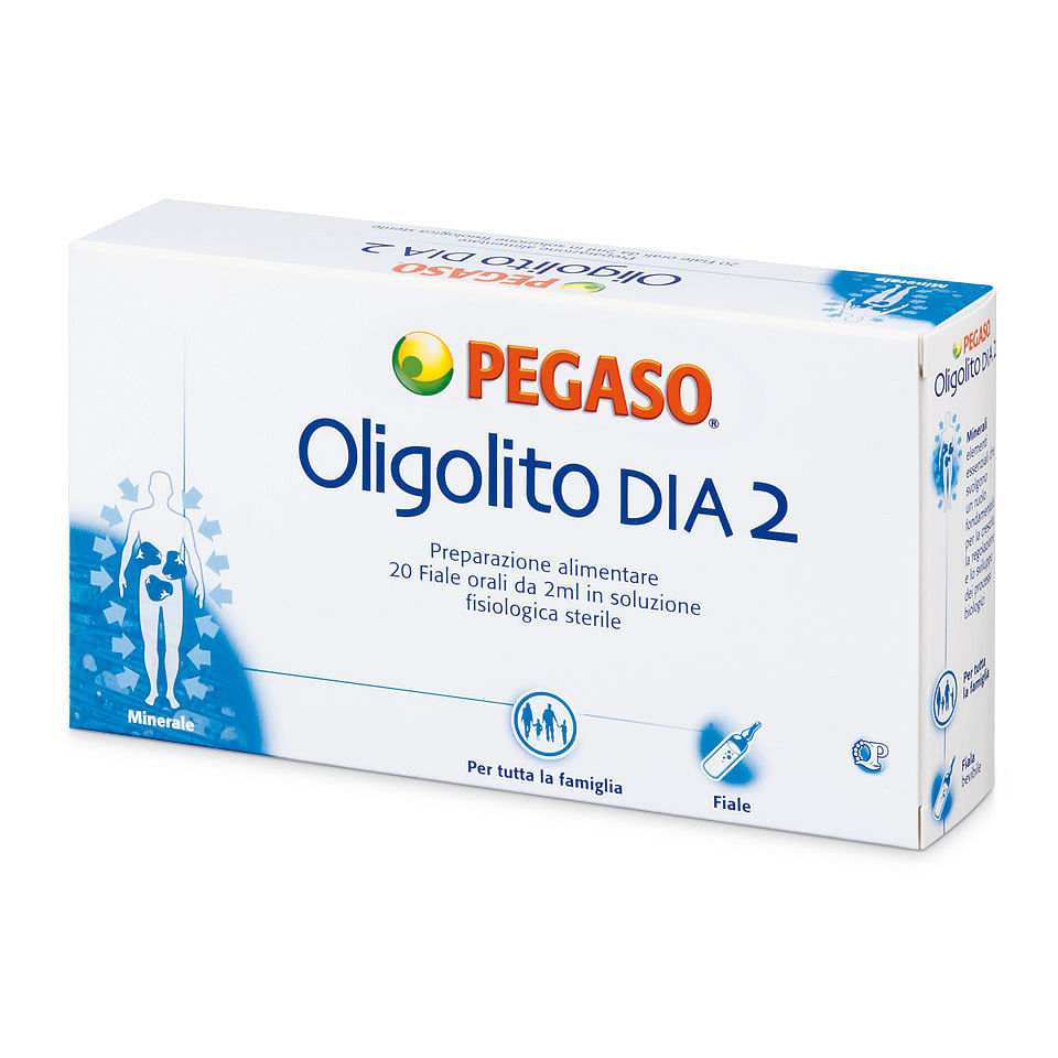 Oligolito Dia2 20 Fiale 2 Ml