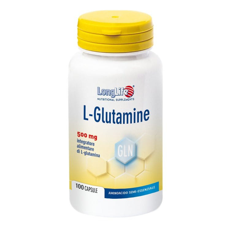 LONGLIFE L-GLUTAMINE 100 CAPSULE DI GELATINA DA 620 MG