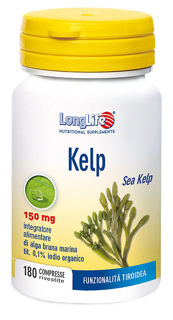 Longlife Kelp Alga Bruna 180 Compresse