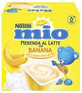 Merenda al latte Nestlé MIO con banana per bambini 4x100g