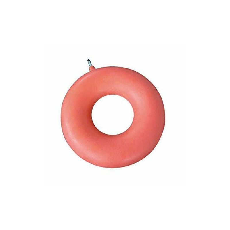 Cuscino ciambella gonfiabile in gomma naturale, Ø 42,5cm