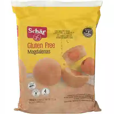 SCHAR MAGDALENAS CON CONFETTURA DI ALBICOCCA 4 PEZZI DA 50 G