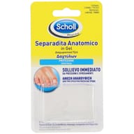 SEPARADITA PROTETTIVO IN GEL SCHOLL EXPERT SUPPORT PER DITA DEI PIEDI 3 PEZZI