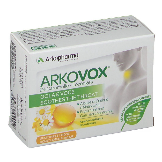 Arkovox Miele/Limone 24 Caramelle