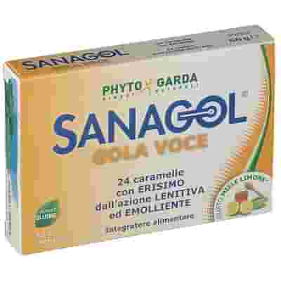 SANAGOL GOLA VOCE MIELE LIMONE 24 CARAMELLE