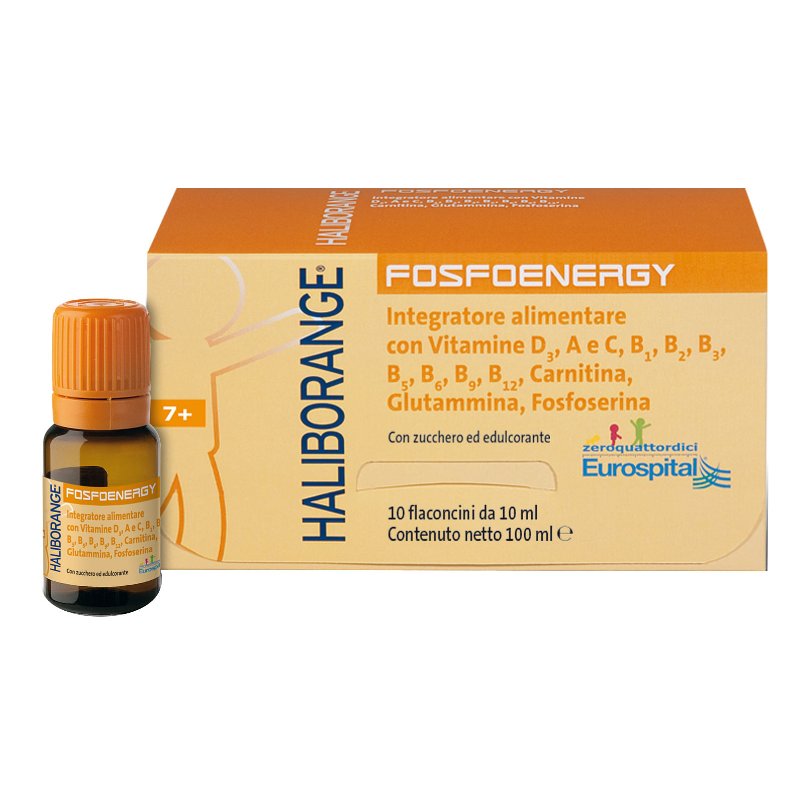 Haliborange Fosfoenergy 10 Flaconcini 10 Ml