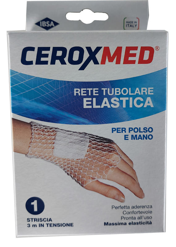 Rete Tubolare Ceroxmed Calibro 3 Mano e Polso, 3 metri