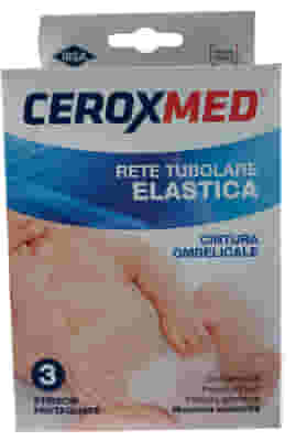 Rete tubolare Ceroxmed cintura ombelicale, 3 pezzi 45cm